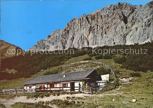 Gaistal Wettersteingebirge Haus Kat. Bad Herrenalb