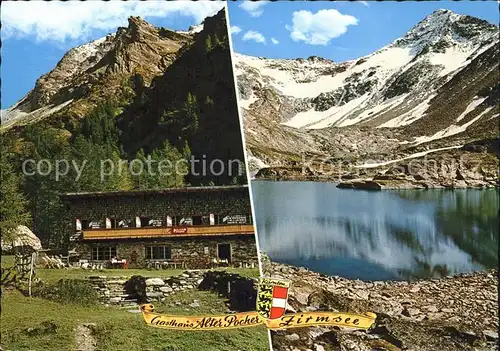 Heiligenblut Kaernten Gasthaus Alter Pocher Zirmsee Kat. Heiligenblut