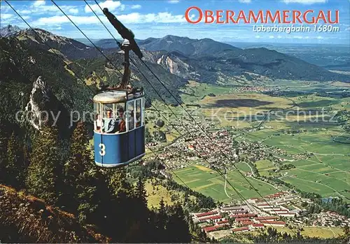 Oberammergau Laberbergbahn Kat. Oberammergau
