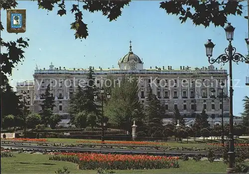 Madrid Spain Palacio Real Kat. Madrid