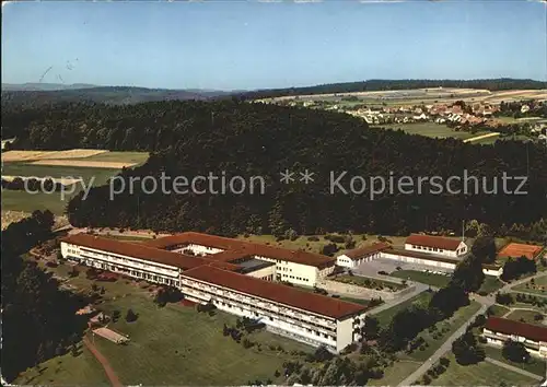 Schoemberg Schwarzwald Fliegeraufnahme Roemerberg Klinik Kat. Schoemberg