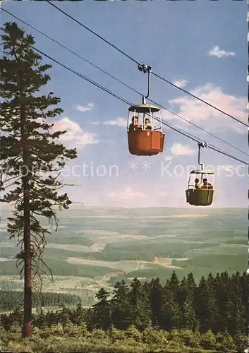 Braunlage Wurmbergseilbahn Kat. Braunlage Harz