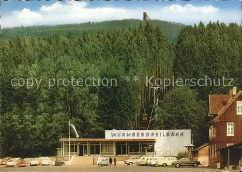 Braunlage Wurmbergseilbahn Kat. Braunlage Harz