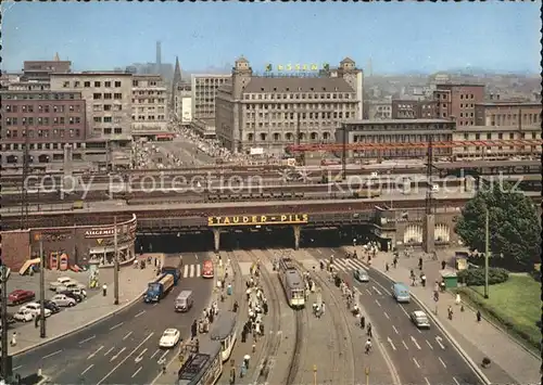 Essen Ruhr Freiheit mit Bahnhofsvorplatz Kat. Essen