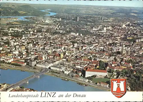 Linz Donau Bruecke Kat. Linz