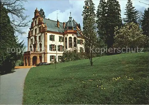 Badenweiler Schlosspark Palais Kat. Badenweiler