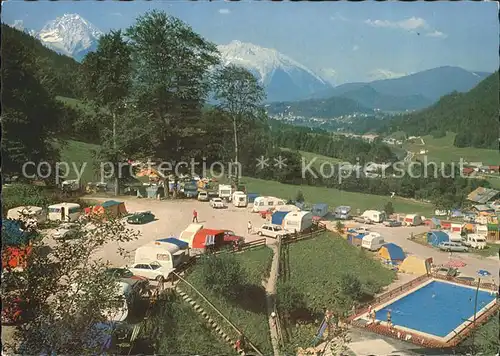 Berchtesgaden Campingplatz Allweglehen Kat. Berchtesgaden