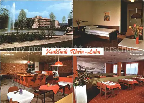 Lahnstein Kurklinik Rhein  Lahn Kat. Lahnstein