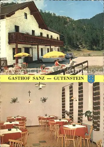 Gutenstein Niederoesterreich Gasthof Sanz Kat. Gutenstein