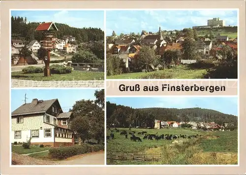 Finsterbergen Cafe Waldschloesschen Kat. Finsterbergen Thueringer Wald