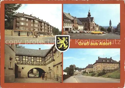 Adorf Vogtland Freiberger Tor Kat. Adorf