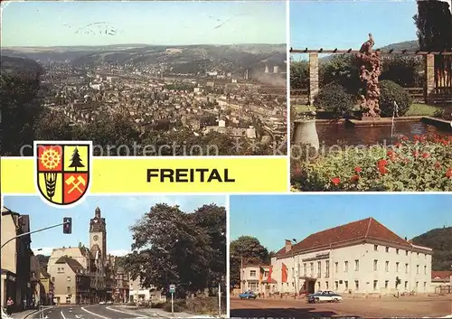 Freital Dresdner Strasse Rathaus Kat. Freital