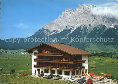 Lermoos Tirol Hotel Zugspitze Kat. Lermoos