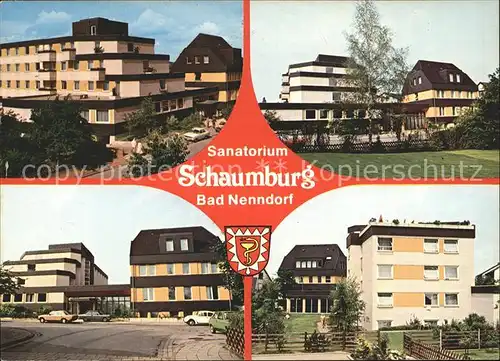 Bad Nenndorf Sanatorium Schaumburg Kat. Bad Nenndorf