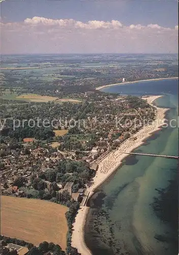 Niendorf Ostseebad Fliegeraufnahme Kat. Timmendorfer Strand