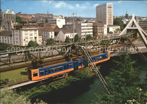 Wuppertal Schwebebahn Stadtmitte Kat. Wuppertal