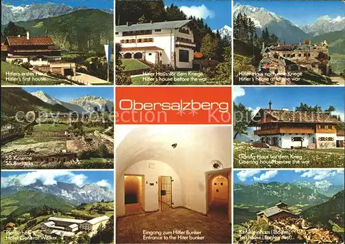 Obersalzberg Hitler Haus Goering Haus Kat. Berchtesgaden