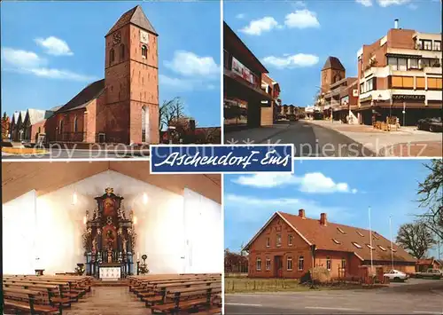 Aschendorf Ems Kirche Kat. Papenburg