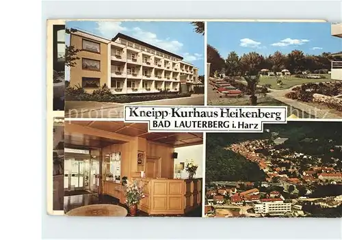 Bad Lauterberg Kneipp Kurhaus Heikenberg Kat. Bad Lauterberg im Harz