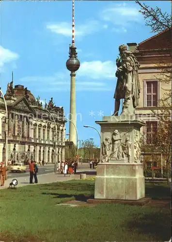 Berlin Museum fuer deutsche Geschichte Fernsehturm Kat. Berlin