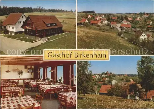 Agenbach Gasthof Birkenhain Kat. Neuweiler