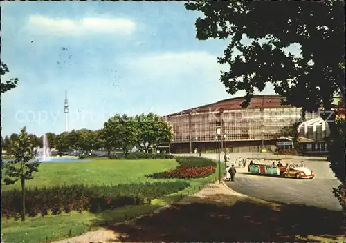 Dortmund Westfalenhalle und Fernsehturm Kat. Dortmund