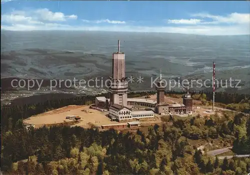 Feldberg Taunus Fliegeraufnahme Sendetuerme Kat. Schmitten