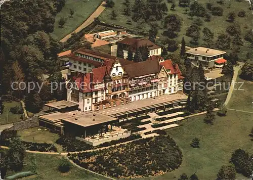 Badenweiler Rheumaklinik der BVA Fliegeraufnahme Kat. Badenweiler