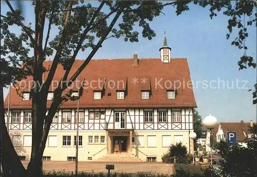 Leinfelden Echterdingen Rathaus Kat. Leinfelden Echterdingen