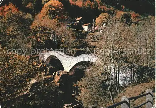 Lavertezzo Ponte dei Salti Valle Verzasca Kat. Lavertezzo