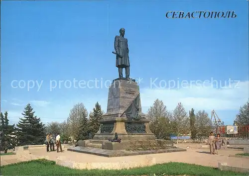 Sevastopol Monument to Admiral P.S. Nakhimov Kat. Sevastopol