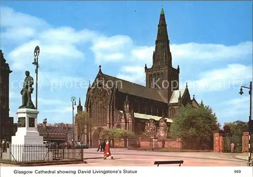 Glasgow Cathedral David Livingstones Statue Kat. Glasgow City