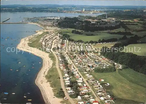 Barkelsby Fliegeraufnahme Camping Hemmelmark Kat. Barkelsby