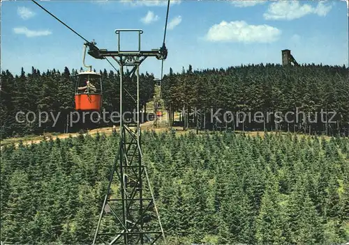 Braunlage Wurmbergseilbahn Kat. Braunlage Harz