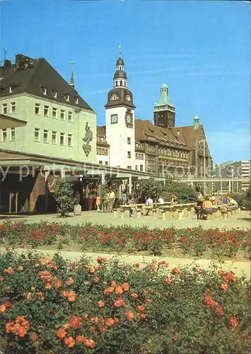 Karl Marx Stadt Rosenhof Rathaus Kat. Chemnitz