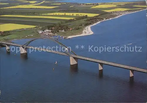 Fehmarnsund Fliegeraufnahme Bruecke /  /