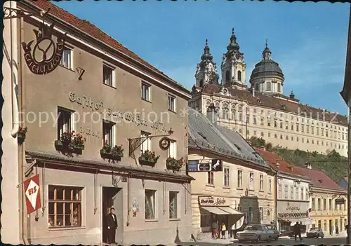 Melk Donau Gasthaus Zum Weissen Roessl Kat. Melk Wachau