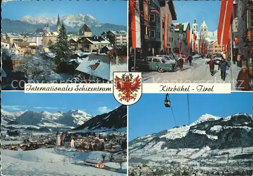 Kitzbuehel Tirol Schizentrum Wilde Kaiser Hauptstrasse Horn Luftseilbahn Kat. Kitzbuehel