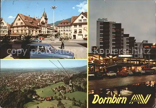 Dornbirn Vorarlberg Luftseilbahn Hotel Strassenansicht Kat. Dornbirn