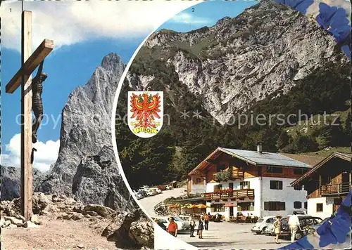 St Johann Tirol Stripsenjochkreuz Predigstuhl Unterkunftshaus Griesneralm Kat. St. Johann in Tirol