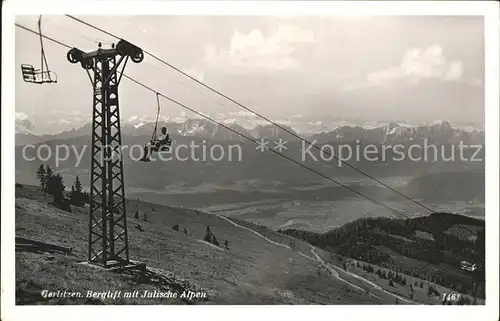 Gerlitzen Berglift Julische Alpen Kat. Arriach