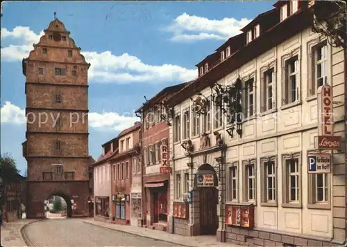 Bad Neustadt Hotel Zum Loewen Kat. Bad Neustadt a.d.Saale