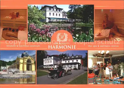 Marianske Lazne Spa Hotel Harmonie Kat. Marienbad