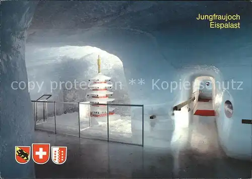 Jungfraujoch Eispalast  Kat. Jungfrau