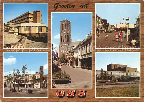 Oss Schouwburg De Lievekamp Heuvel Kerkstraat Walplein Stadhuis Kat. Oss