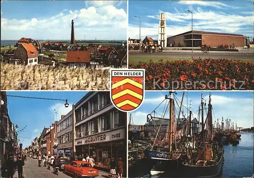 Den Helder Hafen Strassenansicht Turm Kat. Den Helder