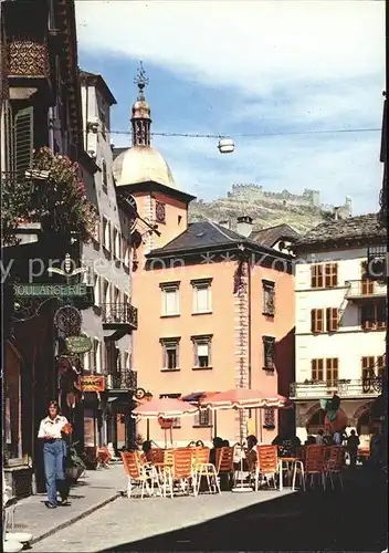 Sion VS Hotel Ville ruines Tourbillon Kat. Sion