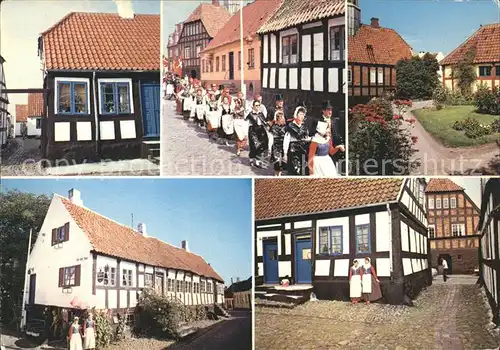 Ebeltoft Gamle Hus Radhuset Tracht Kat. Ebeltoft