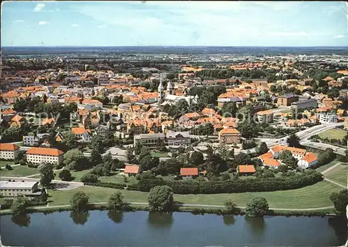 Viborg Vestsjalland Fliegeraufnahme Kat. Viborg