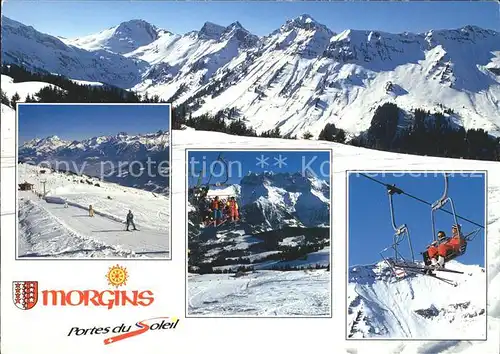 Morgins Skigebiet Lift Kat. Morgins